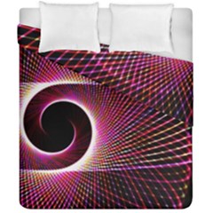 Grid Bent Vibration Ease Bend Duvet Cover Double Side (california King Size) by BangZart