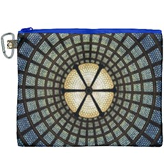 Stained Glass Colorful Glass Canvas Cosmetic Bag (xxxl)