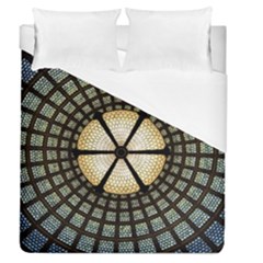 Stained Glass Colorful Glass Duvet Cover (queen Size) by BangZart