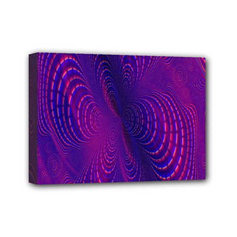 Abstract Fantastic Fractal Gradient Mini Canvas 7  X 5  by BangZart