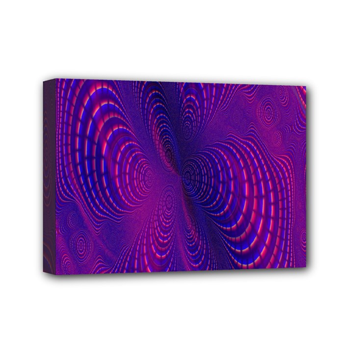 Abstract Fantastic Fractal Gradient Mini Canvas 7  x 5 