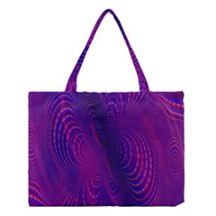 Abstract Fantastic Fractal Gradient Medium Tote Bag by BangZart