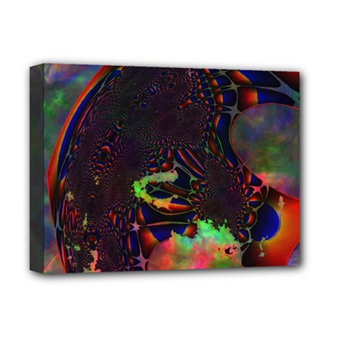 The Fourth Dimension Fractal Deluxe Canvas 16  X 12   by BangZart