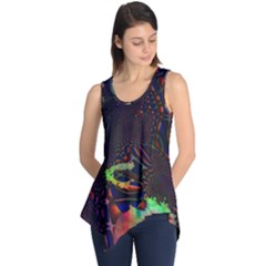 The Fourth Dimension Fractal Sleeveless Tunic by BangZart