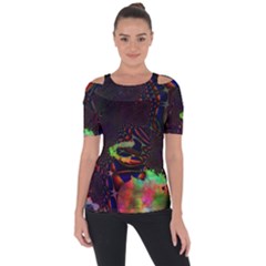 The Fourth Dimension Fractal Short Sleeve Top