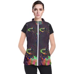 The Fourth Dimension Fractal Women s Puffer Vest