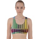 Pastels Cretaceous About Color Back Weave Sports Bra View1