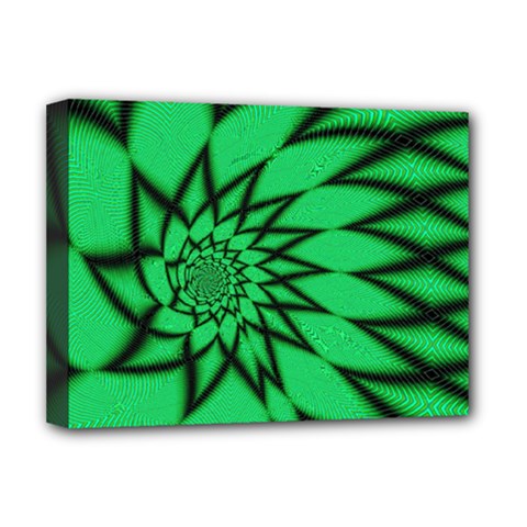 The Fourth Dimension Fractal Deluxe Canvas 16  X 12   by BangZart