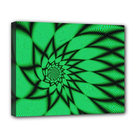 The Fourth Dimension Fractal Deluxe Canvas 20  X 16   by BangZart