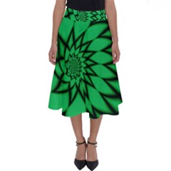 The Fourth Dimension Fractal Perfect Length Midi Skirt