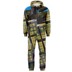 Rectangular Hooded Jumpsuit (men) 