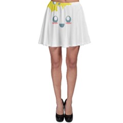 Cloud Cloudlet Sun Sky Milota Skater Skirt by BangZart