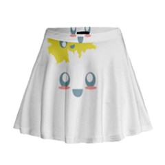 Cloud Cloudlet Sun Sky Milota Mini Flare Skirt by BangZart