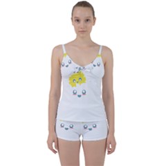 Cloud Cloudlet Sun Sky Milota Tie Front Two Piece Tankini by BangZart