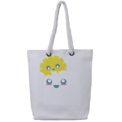 Cloud Cloudlet Sun Sky Milota Full Print Rope Handle Tote (small) by BangZart