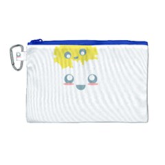 Cloud Cloudlet Sun Sky Milota Canvas Cosmetic Bag (large)