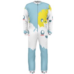 Cloud Cloudlet Sun Sky Milota Onepiece Jumpsuit (men)  by BangZart