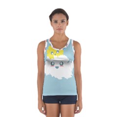 Cloud Cloudlet Sun Sky Milota Sport Tank Top  by BangZart