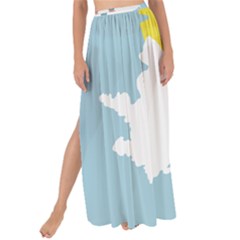 Cloud Cloudlet Sun Sky Milota Maxi Chiffon Tie-up Sarong by BangZart