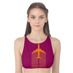 Airplane Jet Yellow Flying Wings Tank Bikini Top by BangZart