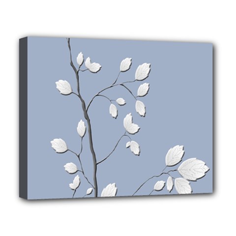 Branch Leaves Branches Plant Deluxe Canvas 20  X 16   by BangZart