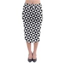 Triangle Pattern Simple Triangular Midi Pencil Skirt View1