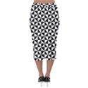 Triangle Pattern Simple Triangular Midi Pencil Skirt View2