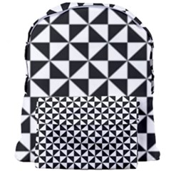 Triangle Pattern Simple Triangular Giant Full Print Backpack