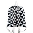 Triangle Pattern Simple Triangular Giant Full Print Backpack View2