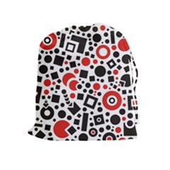 Square Objects Future Modern Drawstring Pouches (extra Large) by BangZart