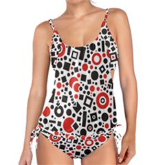 Square Objects Future Modern Tankini Set by BangZart