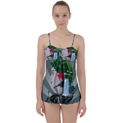 Digital Nature Beauty Babydoll Tankini Set by BangZart