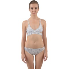 Pattern Star Pattern Star Wrap Around Bikini Set