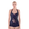 Vampire Woman Vampire Lady Boyleg Halter Swimsuit  View1