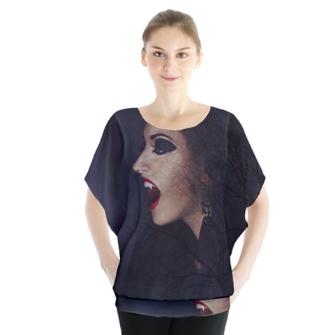 Vampire Woman Vampire Lady Blouse by BangZart