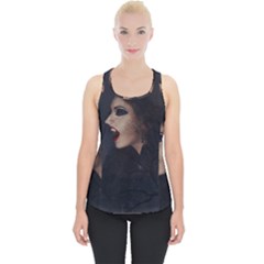 Vampire Woman Vampire Lady Piece Up Tank Top