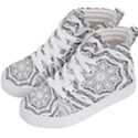 Mandala Pattern Floral Kid s Hi-Top Skate Sneakers View2