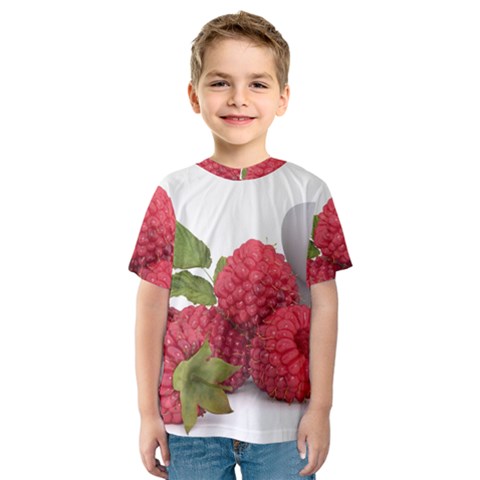 Fruit Healthy Vitamin Vegan Kids  Sport Mesh Tee by BangZart