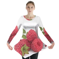 Fruit Healthy Vitamin Vegan Long Sleeve Tunic  by BangZart