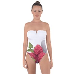 Fruit Healthy Vitamin Vegan Tie Back One Piece Swimsuit by BangZart