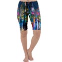 Abstract Vibrant Colour Cityscape Cropped Leggings  View1