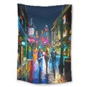 Abstract Vibrant Colour Cityscape Large Tapestry View1