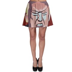 Donald Trump Pop Art President Usa Skater Skirt by BangZart