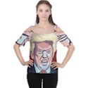 Donald Trump Pop Art President Usa Cutout Shoulder Tee View1