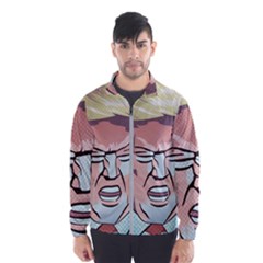 Donald Trump Pop Art President Usa Wind Breaker (men) by BangZart