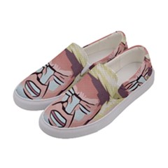 Donald Trump Pop Art President Usa Women s Canvas Slip Ons