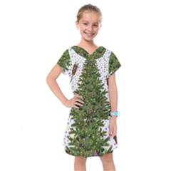 New Year S Eve New Year S Day Kids  Drop Waist Dress by BangZart