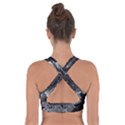 Space Universe Earth Rocket Cross Back Sports Bra View2