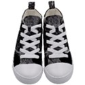 Space Universe Earth Rocket Kid s Mid-Top Canvas Sneakers View1