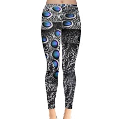 Feather Bird Bird Feather Nature Leggings  by BangZart